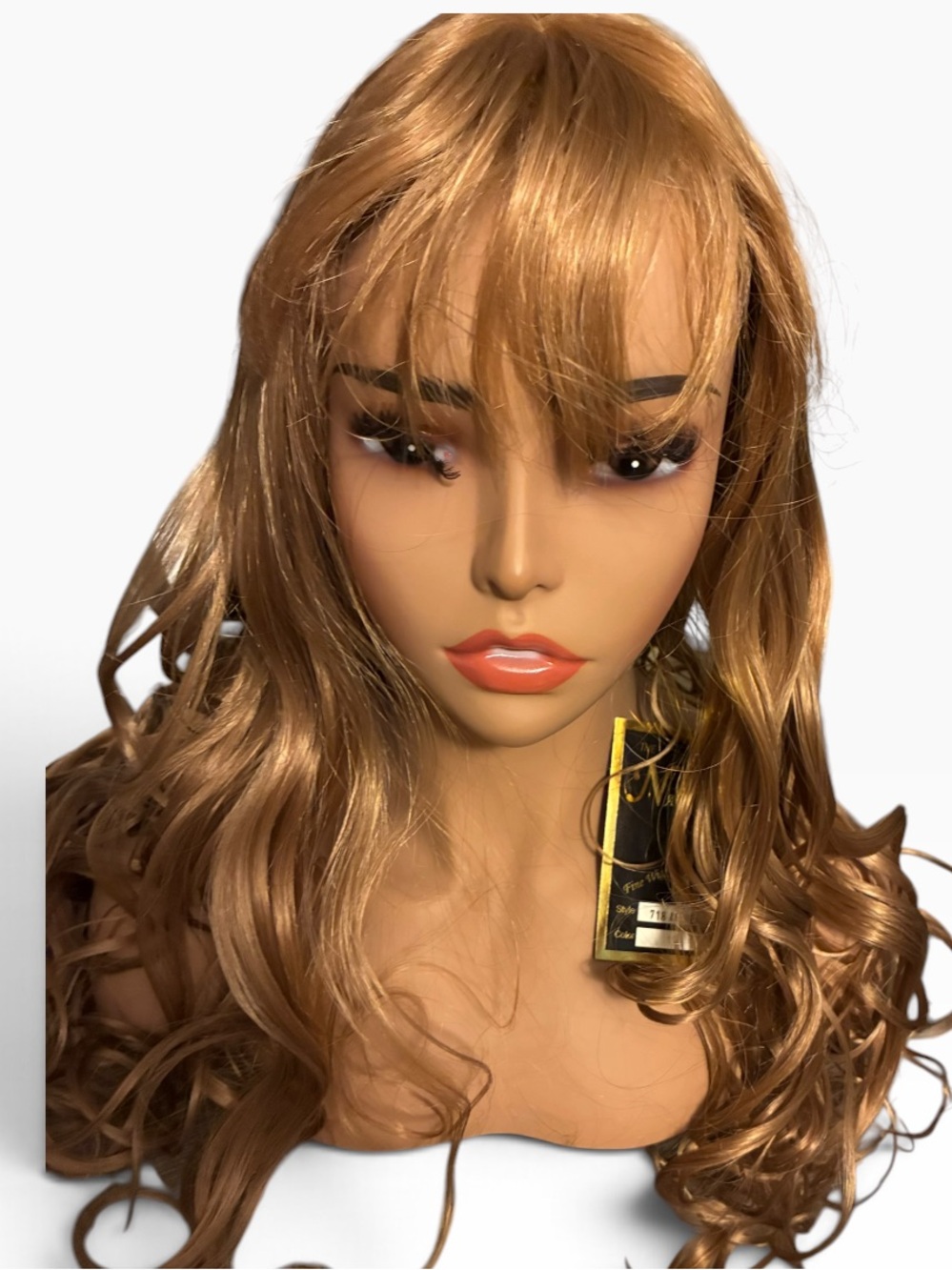 The Natural Collection Andrea 718 Long Curly Wig – Color 19 – New with Tags